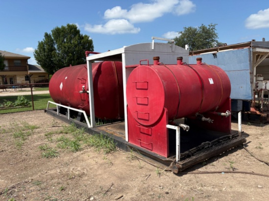 31 x 78 x 86 fuel & lube skid