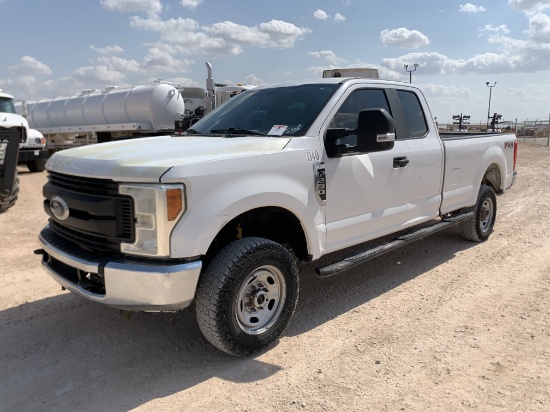 2018 FORD F-250 SUPER DUTY EXTENDED CAB PICKUP TRUCK