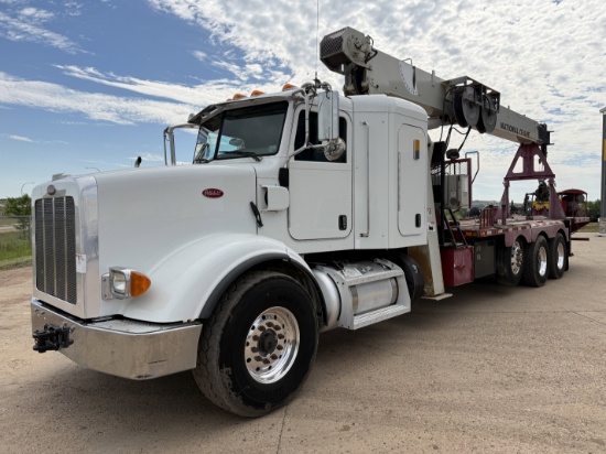 2015 PETERBILT 365 NATIONAL CRANE 800D 23-TON BOOM TRUCK CRANE