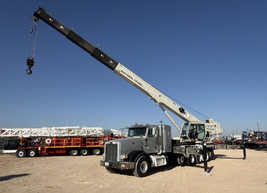 2015 PETERBILT 367 50-TON CRANE TRUCK