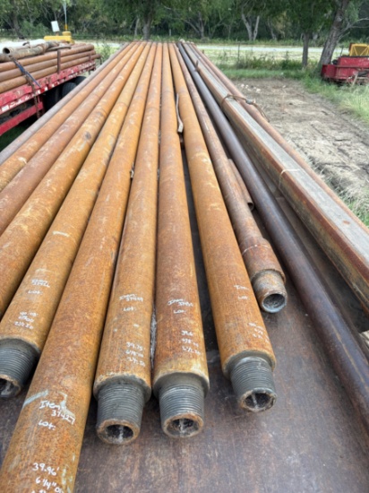 6-1/8OD x 2-1/2ID x 39.6L 4FH SLICK DRILL COLLAR