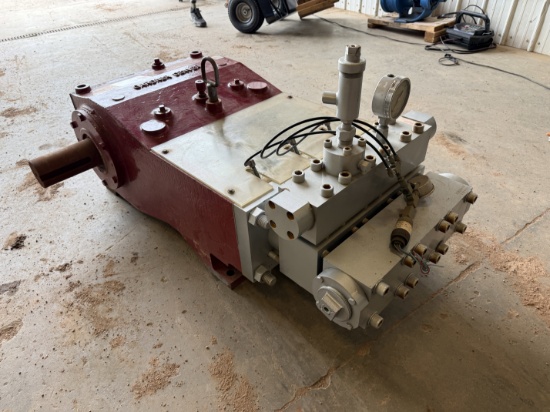 (UNUSED) GARDNER DENVER MODEL TY-375S 10K WP TRIPLEX PUMP