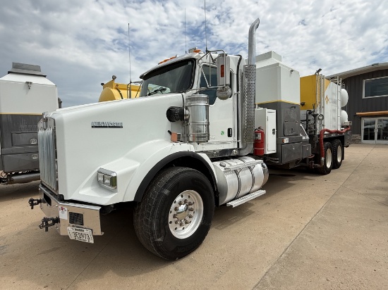 2012 KENWORTH T800 T/A ENERGYFAB 5K WP HOT OIL TRUCK