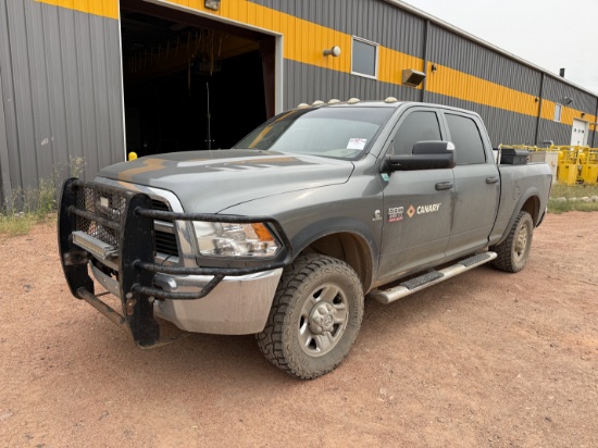2012 RAM 2500 HD 6.7L DIESEL 4WD CREW CAB PICKUP TRUCK