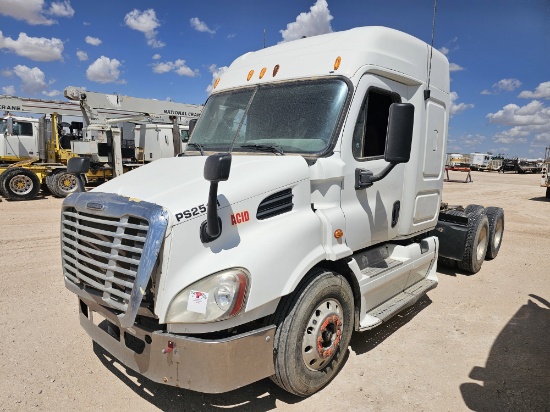 2012 FREIGHTLINER CASCADIA T/A SLEEPER HAUL TRUCK