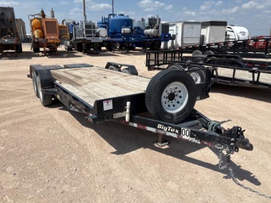 2019 BIG TEX 206 X 7 T/A BUMPER PULL CAR HAULER TRAILER