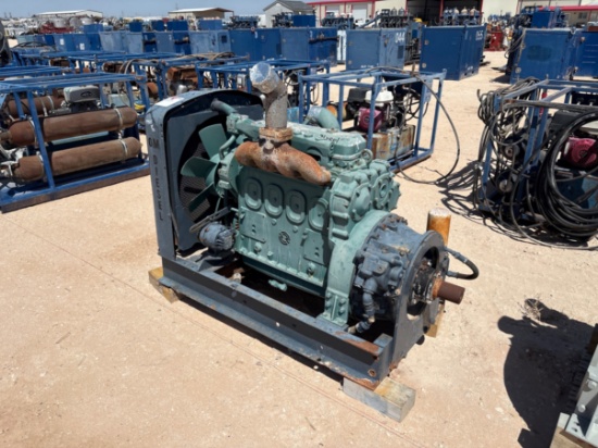 Detroit Diesel 4-71 Engine w/ Radiator &Torque Converter