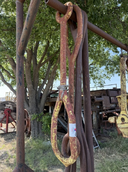 (2) 2.75 x 72 ELEVATOR LINKS