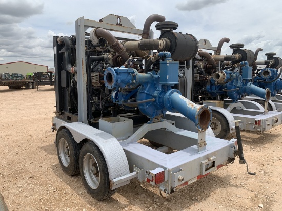 2019 RWN PUMP & FABRICATION PIONEER 6 X 8 WATER TRANSFER PUMP TRAILER