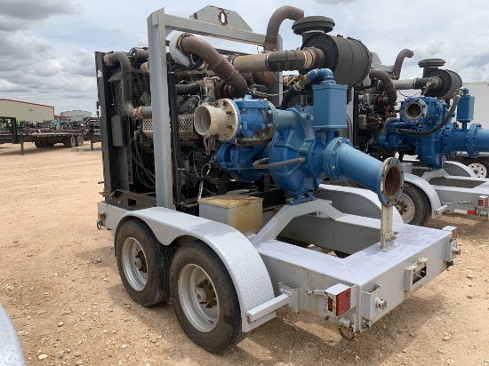 2019 RWN PUMP & FABRICATION PIONEER 6 X 8 WATER TRANSFER PUMP TRAILER
