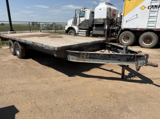 2005 BIG TEX 20 X 102 T/A BP FLATBED TRAILER