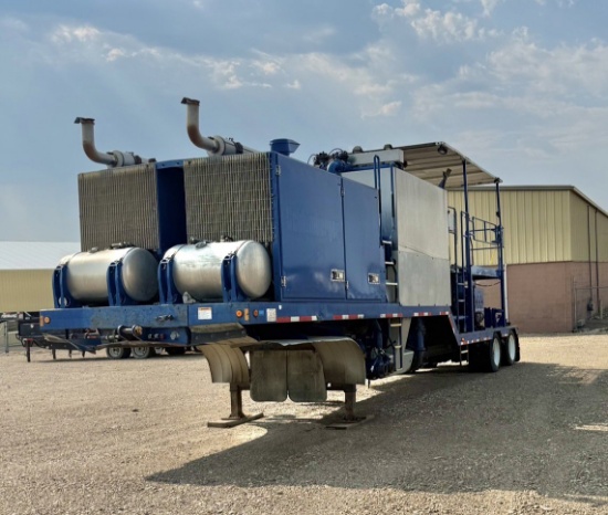 2002 SPM DOUBLE PUMPER CEMENTING TRAILER