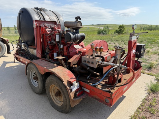 10K WP TORQUE & TEST UNIT MTD ON T/A BP TRAILER