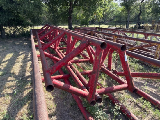 (2x$) 28 x 40 triangle pipe racks