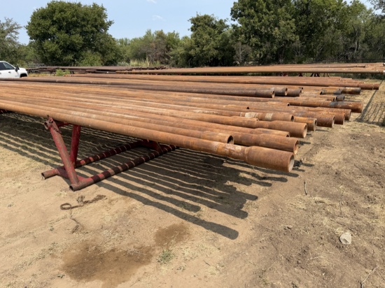 (2,050' X $) (50 jts) of 4-1/2 Range 3 drill pipe