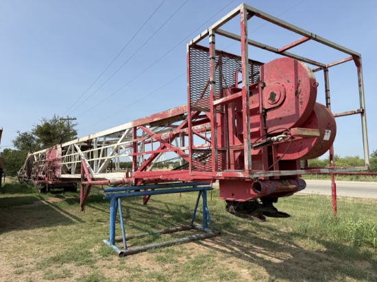 AL HICKS 12.9W x 100H x 300K LBS DERRICK (NEW DRILL LINE)