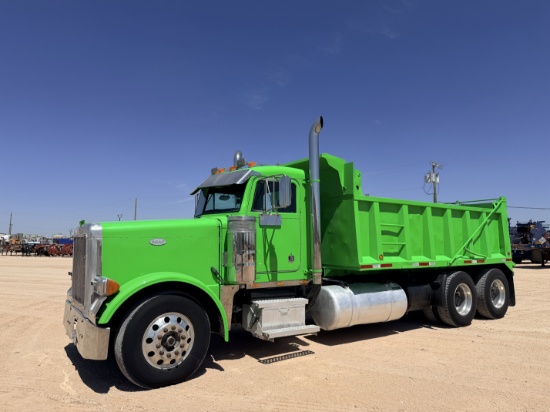 1996 PETERBILT 379 T/A DAYCAB DUMP TRUCK