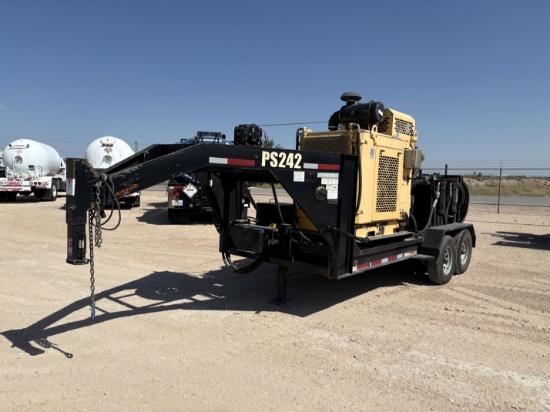 Bowen 2.5A power swivel unit mtd on 2018 AMERITRAIL t/a gooseneck trailer