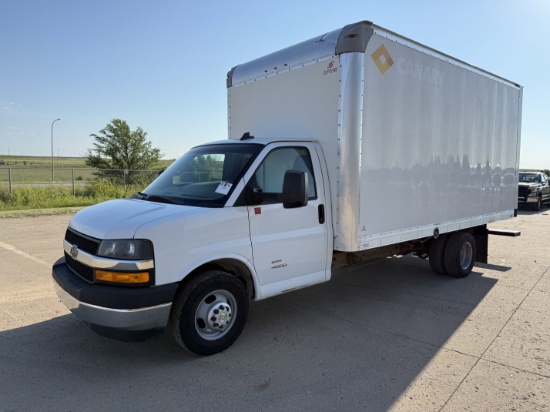 2018 CHEVROLET EXPRESS 4500 10K WP TORQUE & TEST 16 CARGO TRUCK