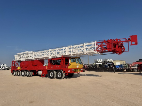 2014 SERVICE KING 675 DD 6-AXLE WELL SERVICE RIG, 109'x 330k # Mast