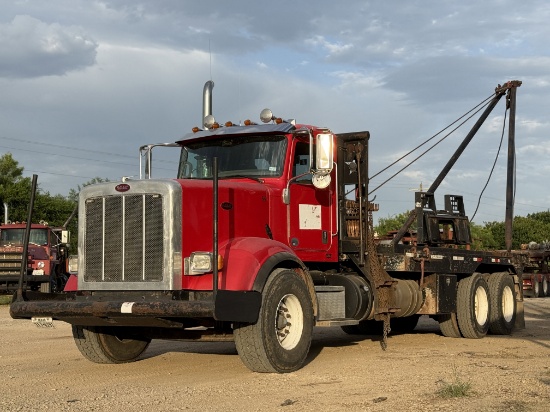 2013 PETERBILT 367 T/A DAYCAB GIN POLE TRUCK