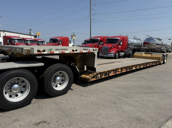 2013 TRAIL KING TK54MG-482 T/A DBL DROP DECK RGN LOWBOY TRAILER