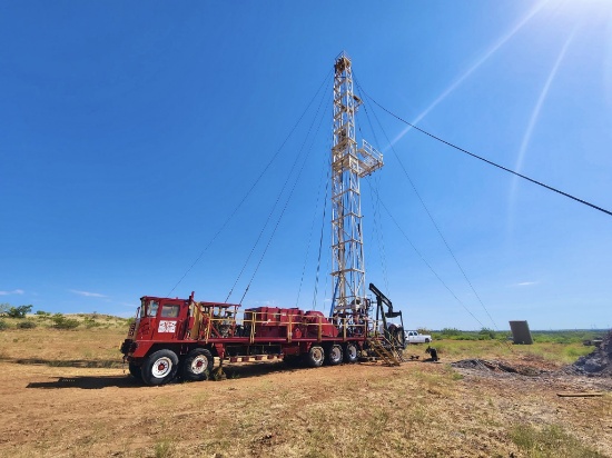 Cooper LTO 350 DD Well Service Rig w/ 97 x 200k Mast (Last Worked July 2026)