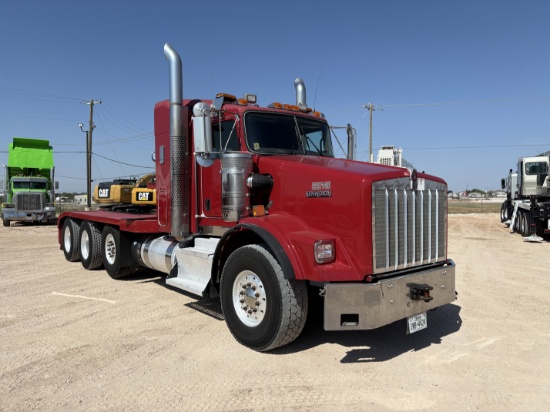 2012 KENWORTH T800 T/A SLEEPER CAB WINCH TRUCK