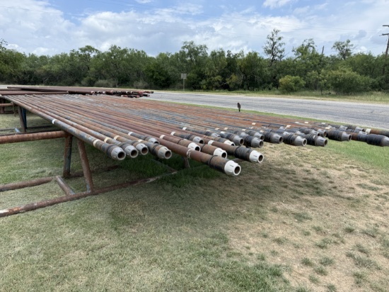 (UNUSED) 1,271 FT. (31 JTS) 4-1/2OD Range 3 Drill Pipe, w/ 4-1/2FH CONN 6-6-1/2 TOOL JT 20.00# DRILL