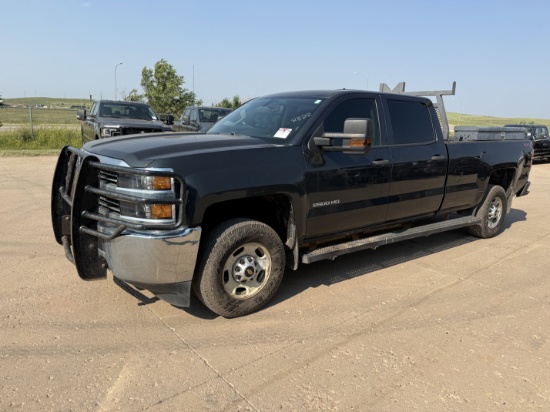 2018 CHEVROLET SILVERADO 2500HD 4X4 CREW CAB PICKUP TRUCK