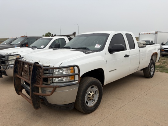 2013 Chevrolet Silverado 2500hd 4x4 Ext Cab Pickup Truck