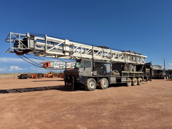 2006 TAYLOR C500 DD 104'-250K 5-AXLE WELL SERVICE WORKOVER RIG