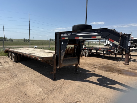 2008 TRAV-A-LONG 26 + 5 X 102 DUAL T/A GOOSENECK TRAILER