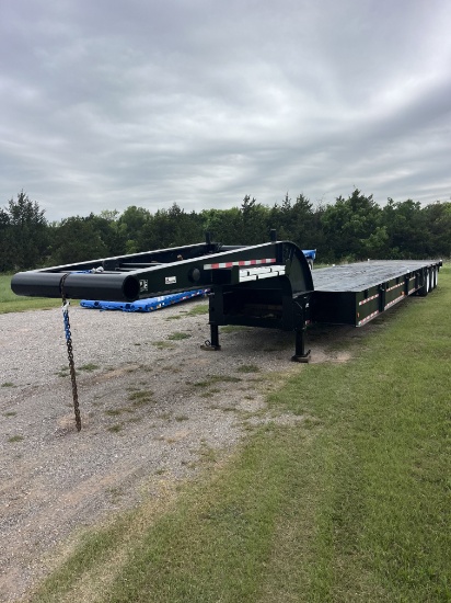 2005 LOADCRAFT 3-AXLE 50-TON OILFIELD LOWBOY