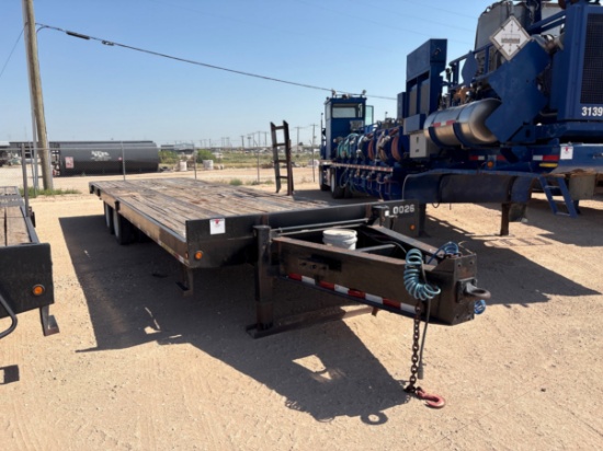 2014 BIG TEX 30 X 102 T/A BUMPER PULL TRAILER