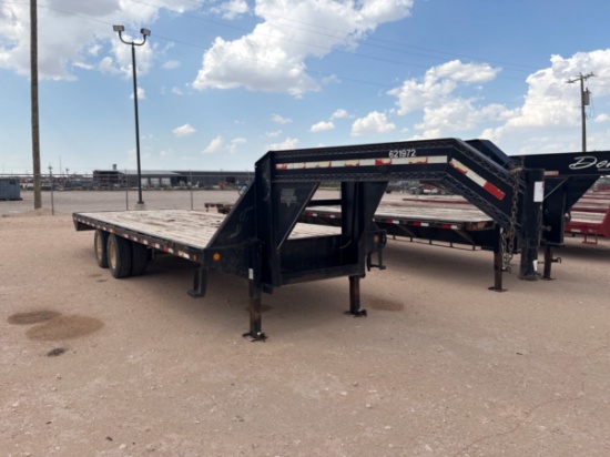 2007 PJ TRAILERS 24 X 102 T/A GOOSENECK TRAILER