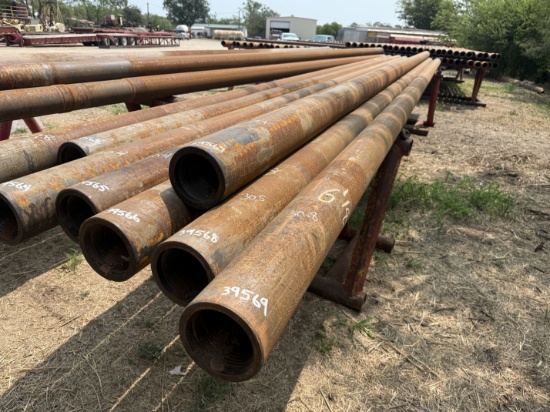 6-3/16OD x 2-1/4ID x 30.8L 4-1/2 XH SLICK DRILL COLLAR