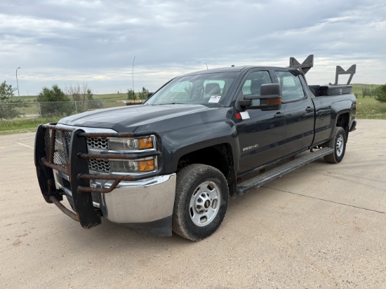 2019 CHEVROLET SILVERADO 2500HD 4X4 CREW CAB PICKUP TRUCK