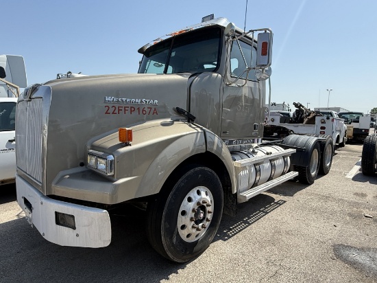 2014 WESTERN STAR 4900 SA T/A DAY CAB TRUCK TRACTOR