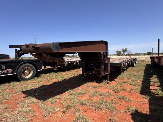 2007 FONT 40' OILFIELD STEP DECK TRAILER