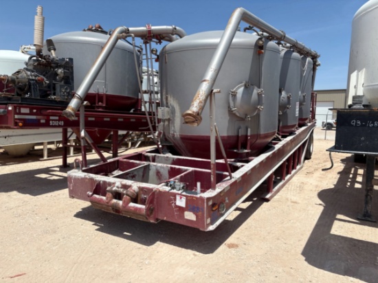 1979 HALR 4-pod s/a dry bulk tank trailer