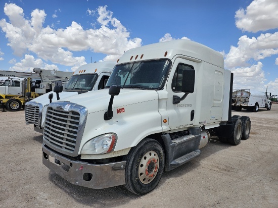 2015 FREIGHTLINER CASCADIA T/A SLEEPER HAUL TRUCK, INOP