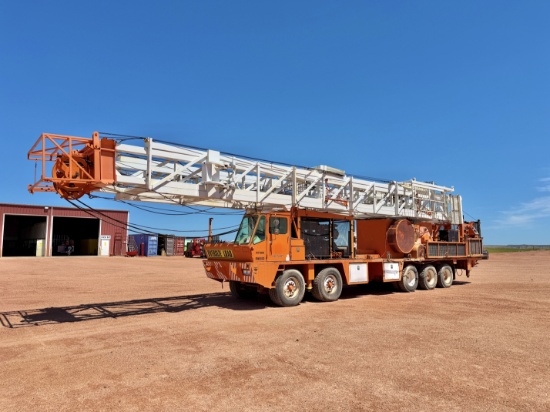 2006 TAYLOR C500 DD 104'-250K 5-AXLE WELL SERVICE WORKOVER RIG