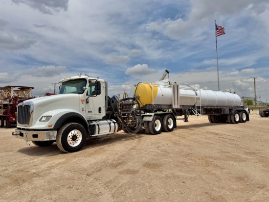 2019 INTERNATIONAL ENERFAB 10k KILL TRUCK W/ 130BBL KILL TRAILER