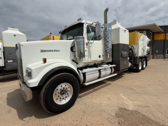 2009 WESTERN STAR 4900 T/A ENERGYFAB 5K WP HOT OIL TRUCK