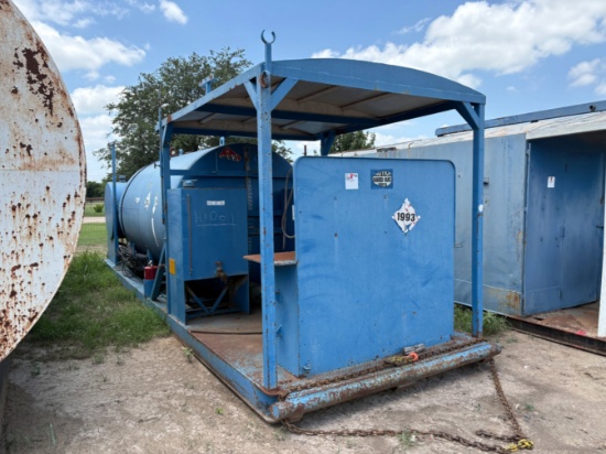 30 x 8 x 9 fuel & lube skid