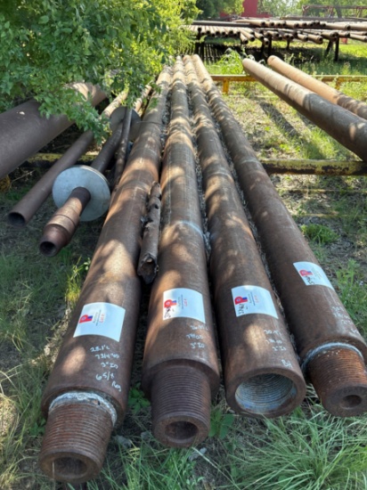 7-3/4OD x 3ID x 26.85L 6-5/8reg SLICK DRILL COLLAR