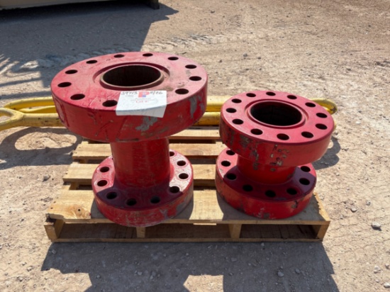 7-1/16 5M x 7-1/16 10M x 19 spacer spool & 7-1/16 5M x 13 spacer spool