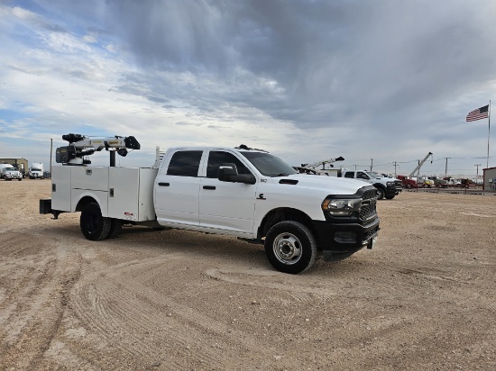 2024 RAM 3500 CREW CAB MECHANICS TRUCK, 4X4