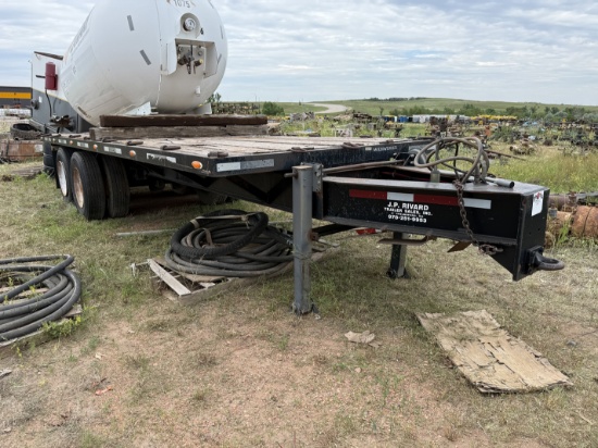 2019 HOME 24L x 99W T/A FLATBED PINTLE HITCH TRAILER